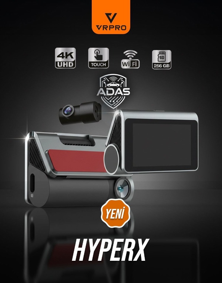 VR PRO HYPER ÖN - ARKA ARAÇ KAYIT KAMERASI