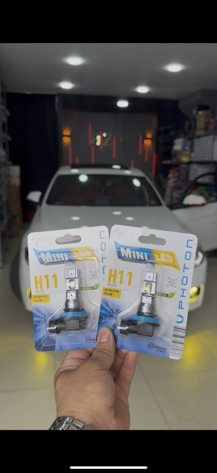 H11 LİMON SARI PHOTON MİNİ LED