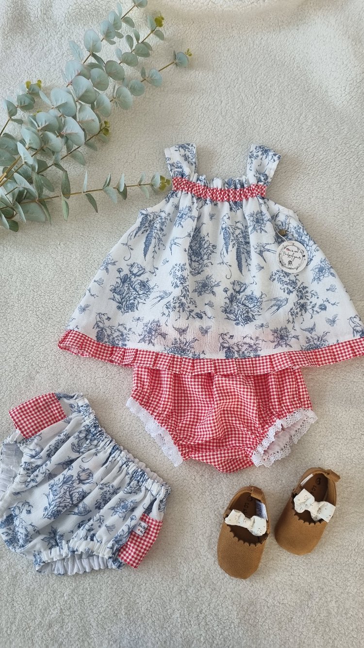 Rosalie muslin 2 li set