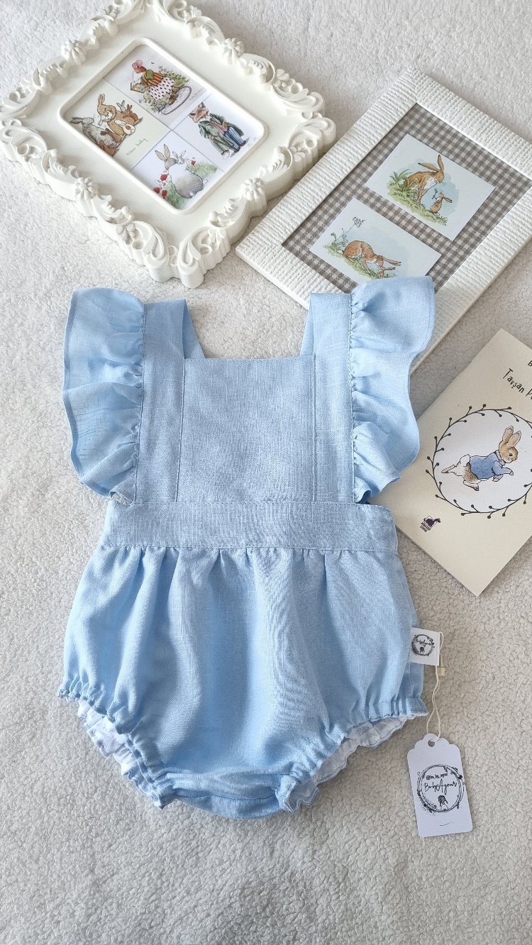 Blue Chic keten romper