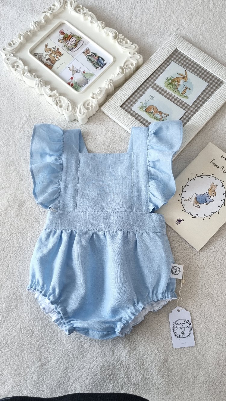 Blue Chic keten romper