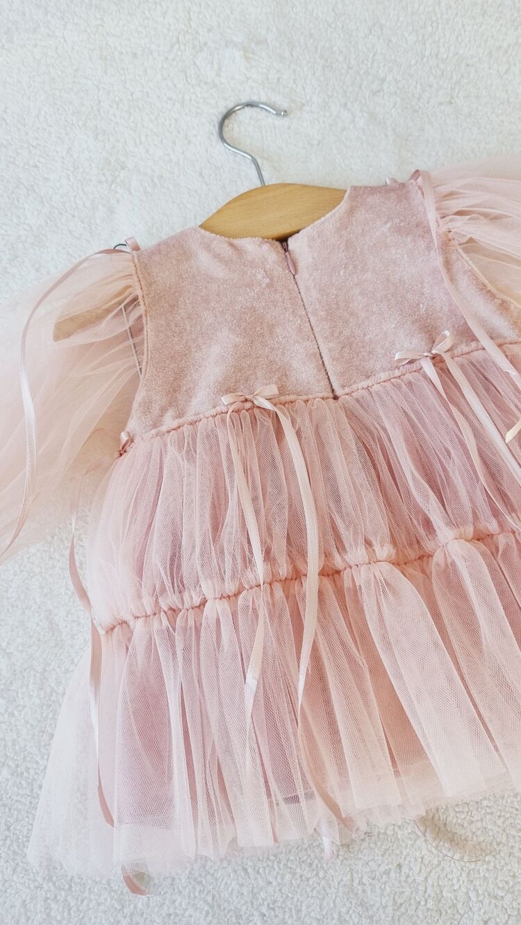 Coquette bow elbise