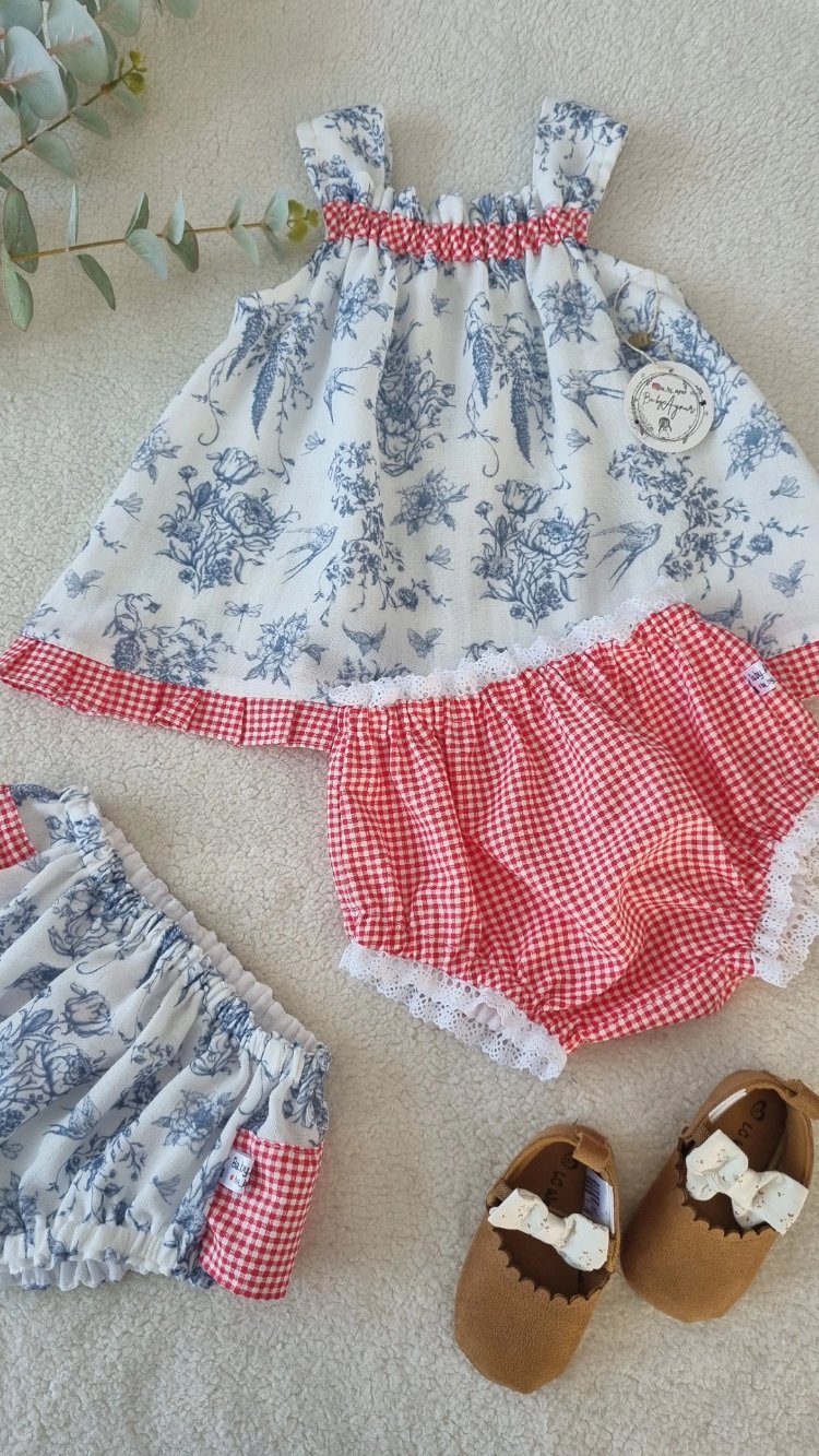 Rosalie muslin 2 li set