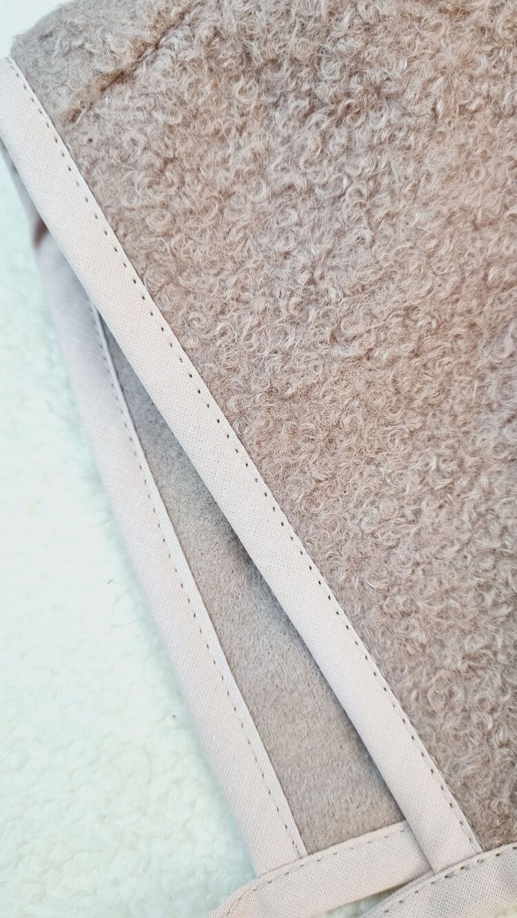 Dusty rose buklet şapka 