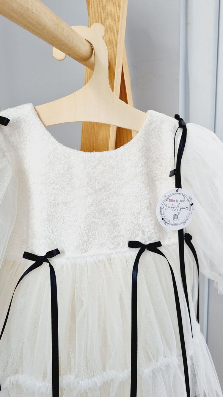 Coquette bow elbise