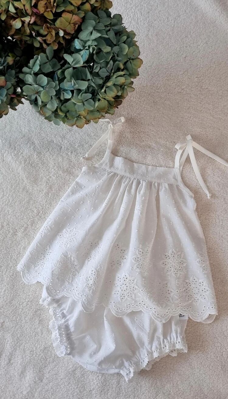 Peony askılı bluz ve bloomer
