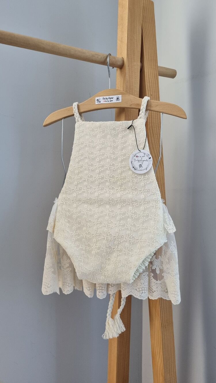 Poppy tüllü romper