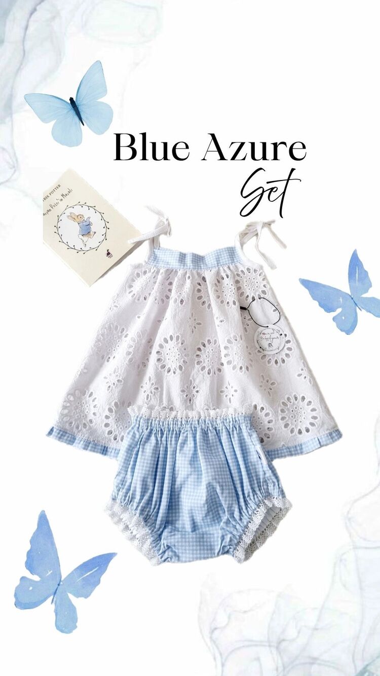 Blue Azure ikili set