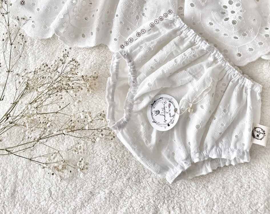 Mini elbise ve bloomer 2 li set