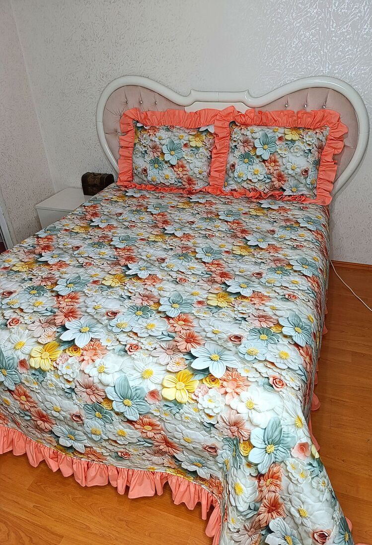 firfirli yatak örtüsü