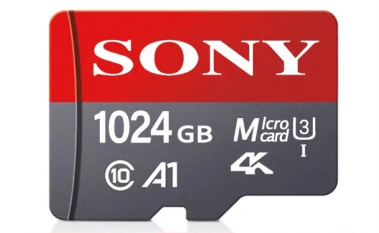 Sony 1Tb micro 4k sd kart
