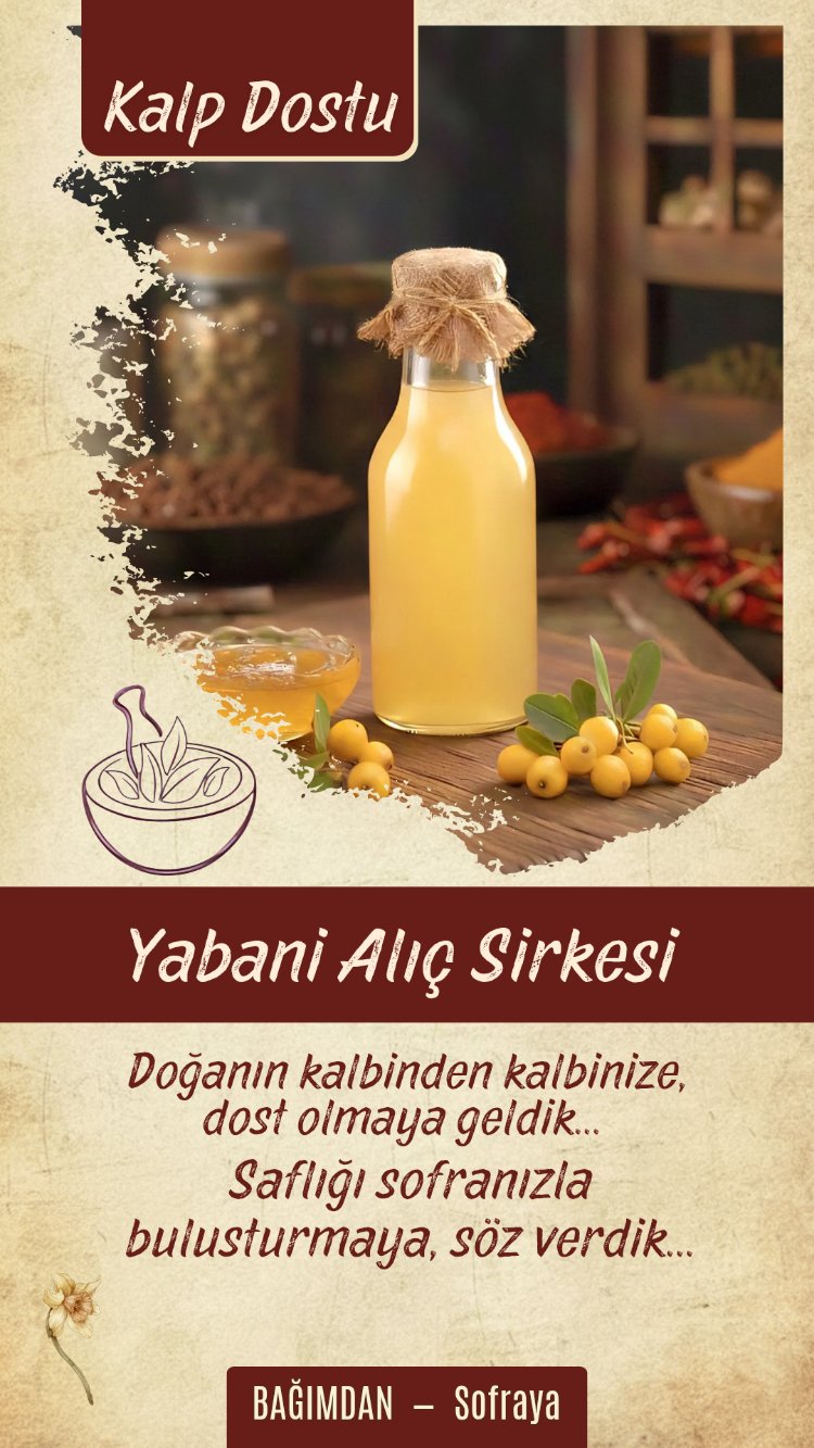 Yabani Alıç Sirkesi (Kalp) Pet 1lt