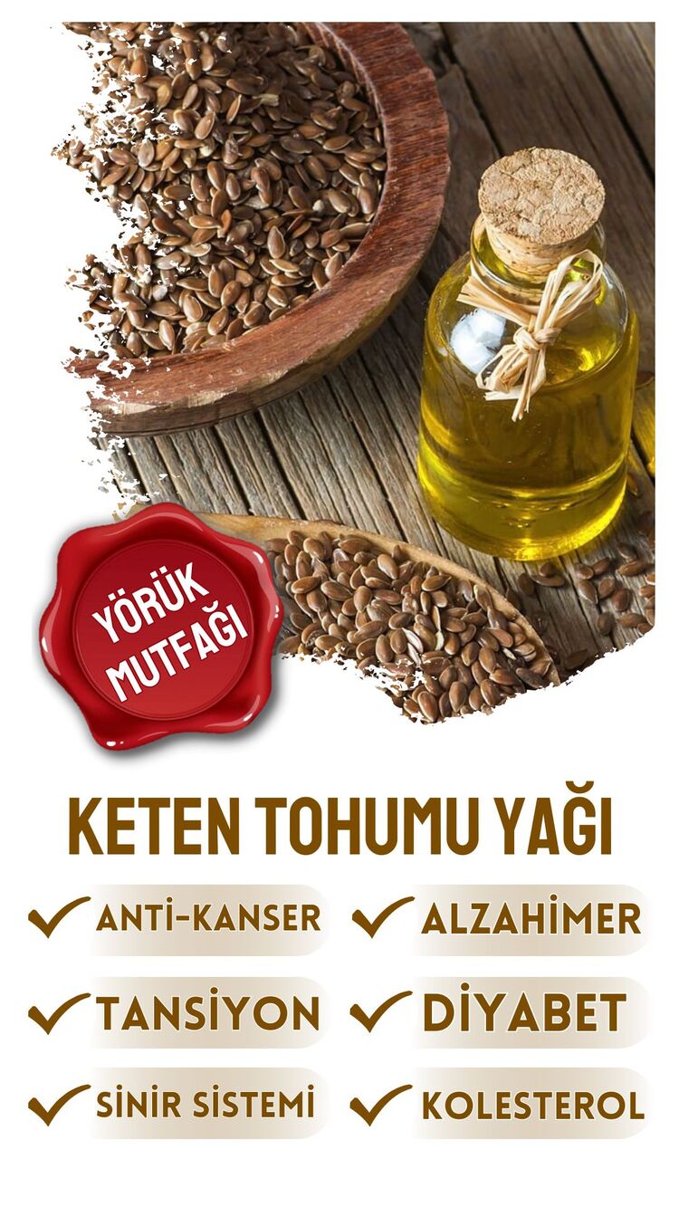 Keten Tohumu Yağı (Altın Oran✨️) 250ml