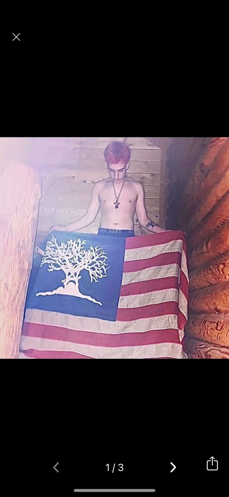 haunted mound flag
