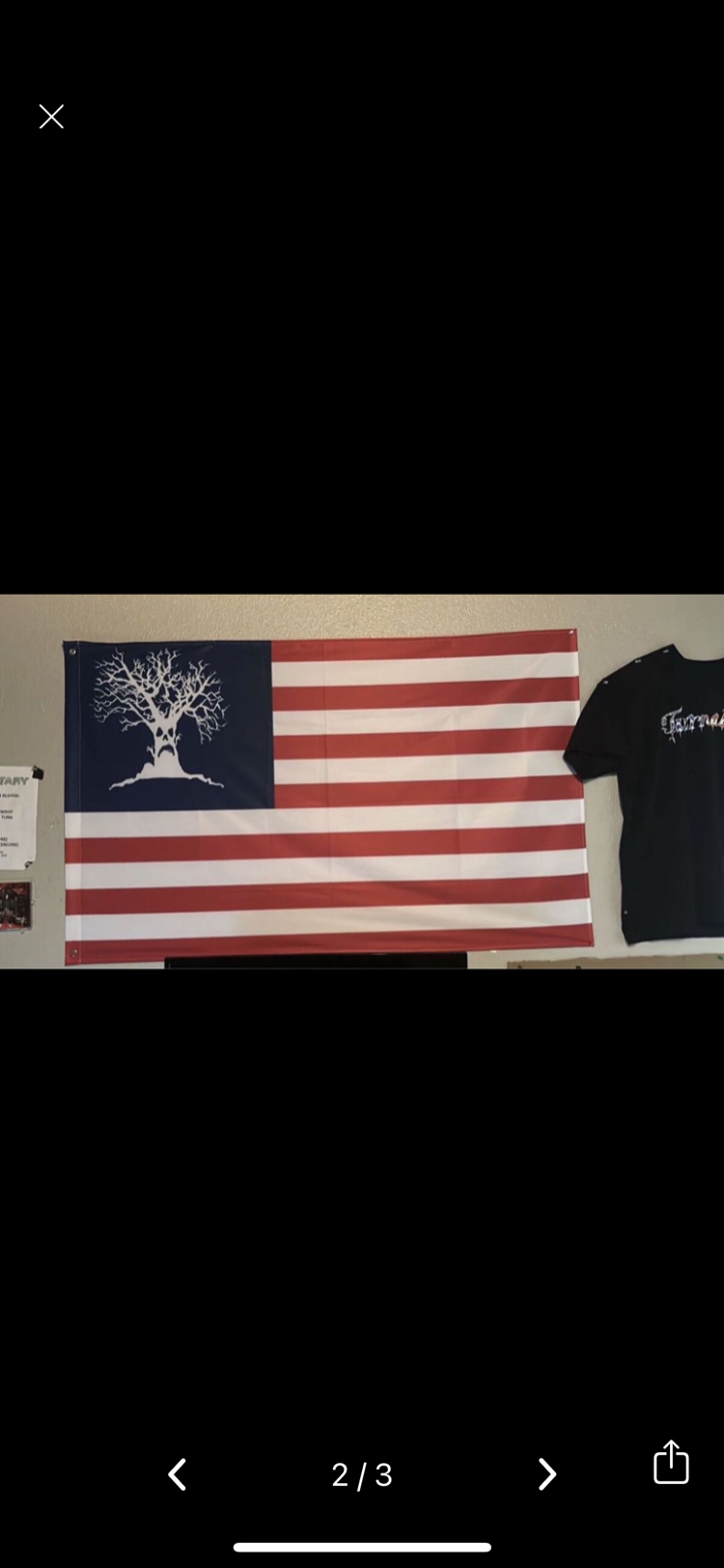 haunted mound flag