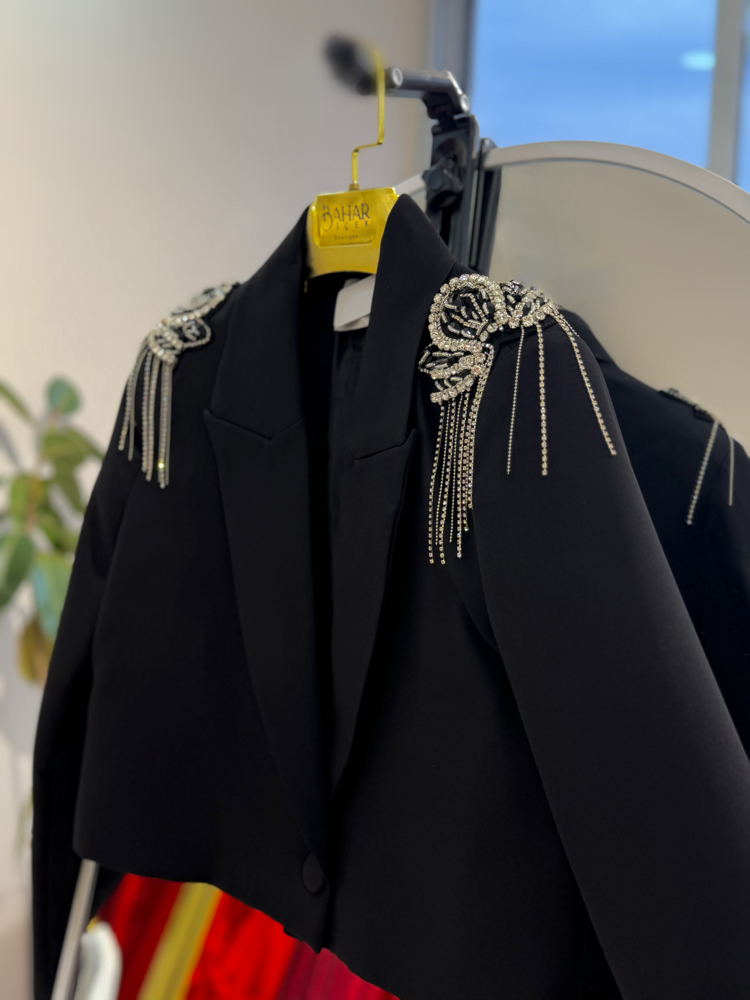 Kısa blazer Vip ceket 