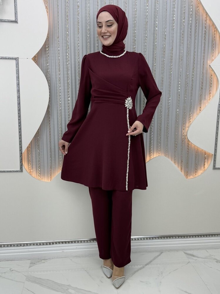 Günışığı Pantolonlu Takım