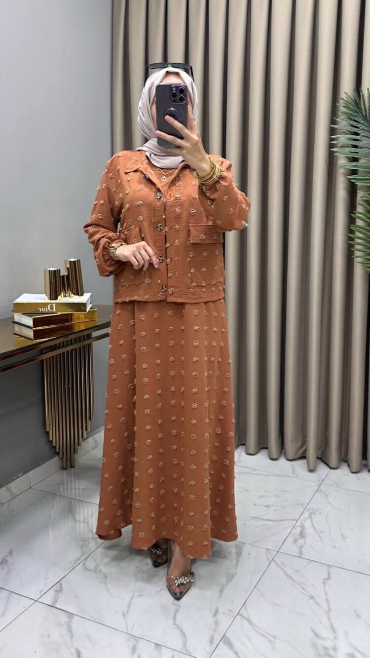 Rana Ceketli Elbise Takım
