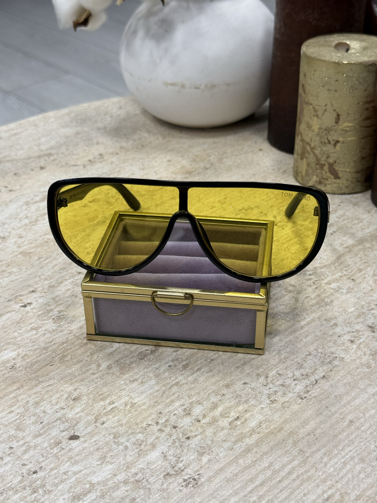 Yeni Sezon Tom Ford Sarı Camlı
