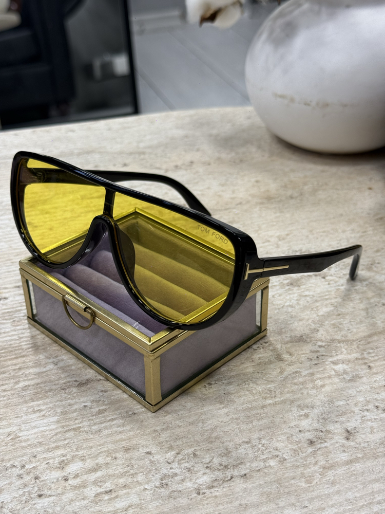 Yeni Sezon Tom Ford Sarı Camlı