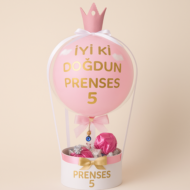Küçük Prenseslere Doğum Günü Kutusu 