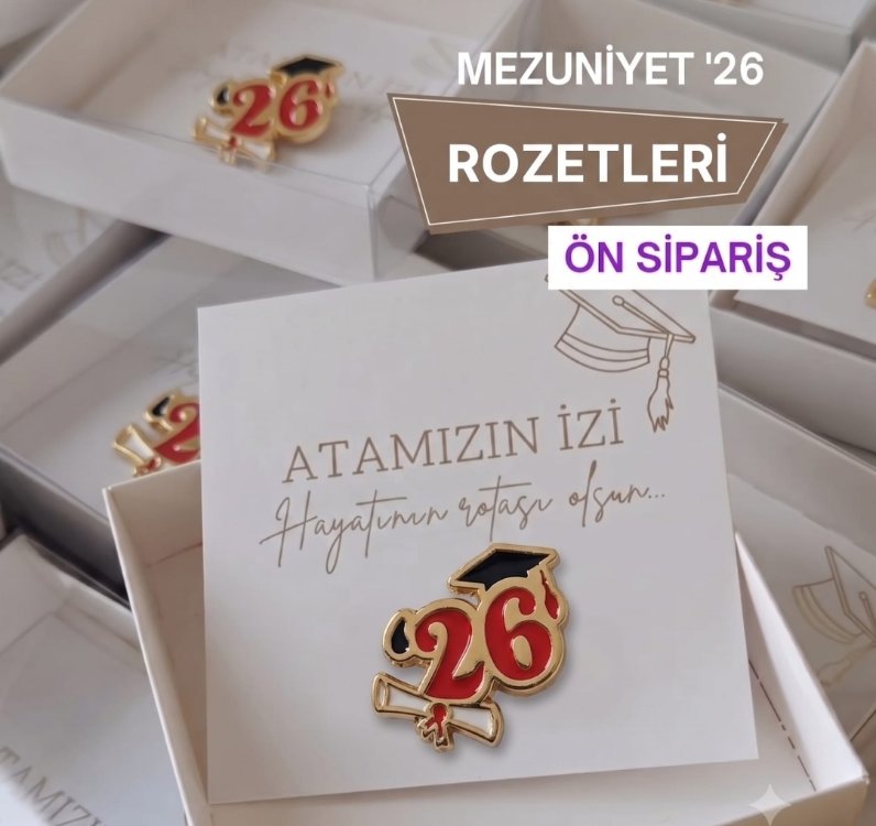 2026 Mezuniyet Rozet