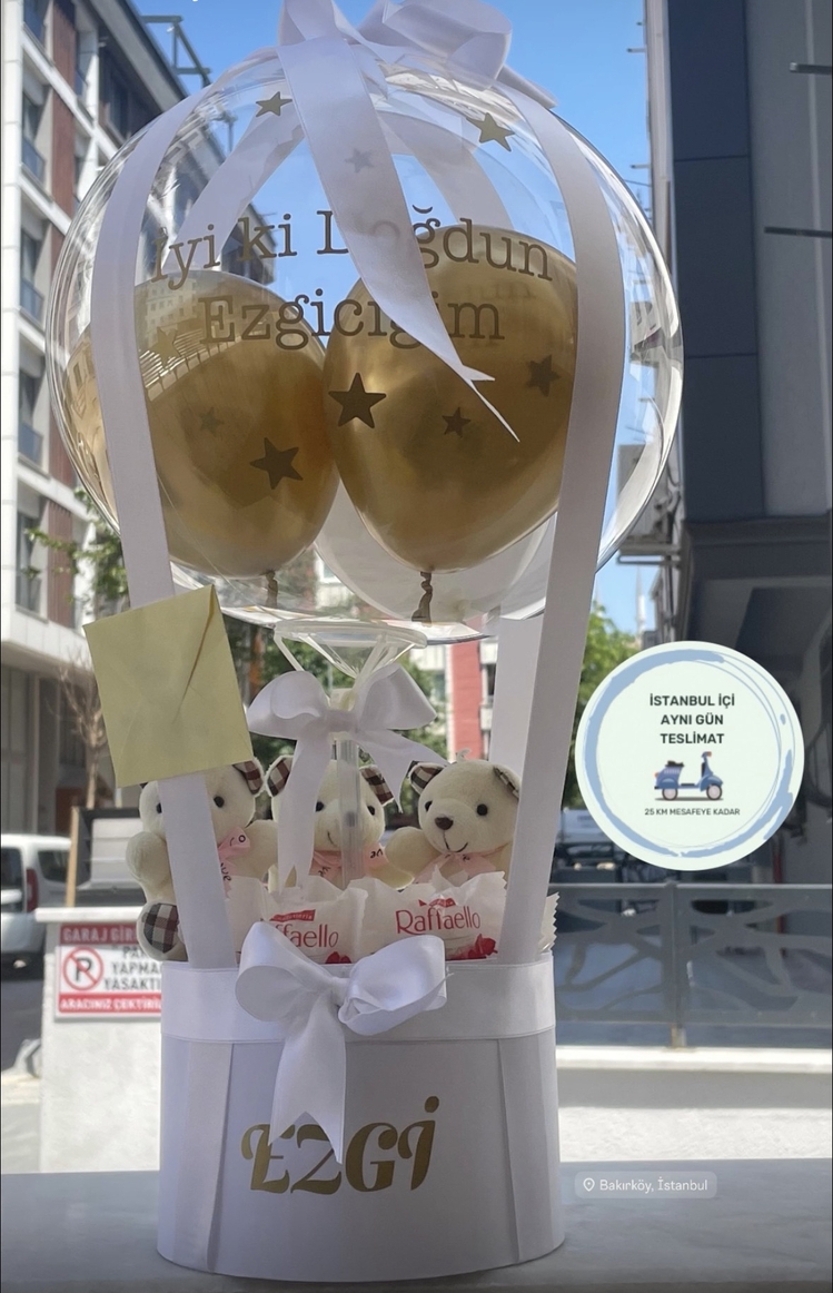 Doğum günü Hediye Balon kutusu