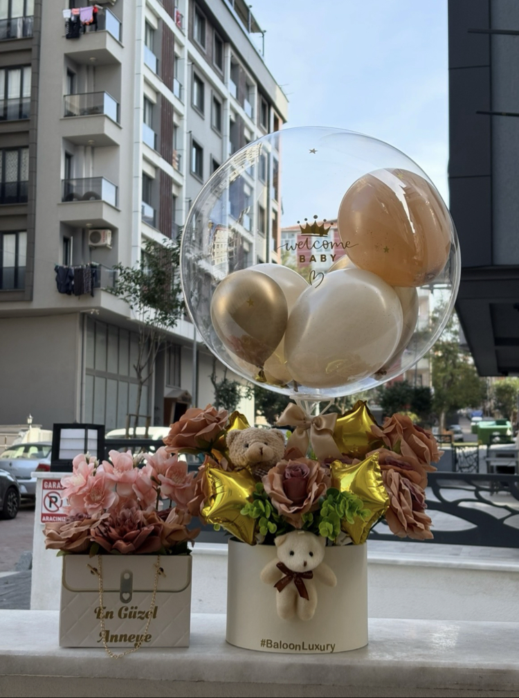 Yıldız Bebek Hediye balon set