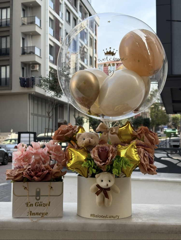 Yıldız Bebek Hediye balon set