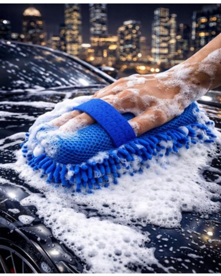 BAM Mikrofiber Makarna Yıkama ve Temizlik Süngeri – Ultra Yumuşak & Yüksek Emici