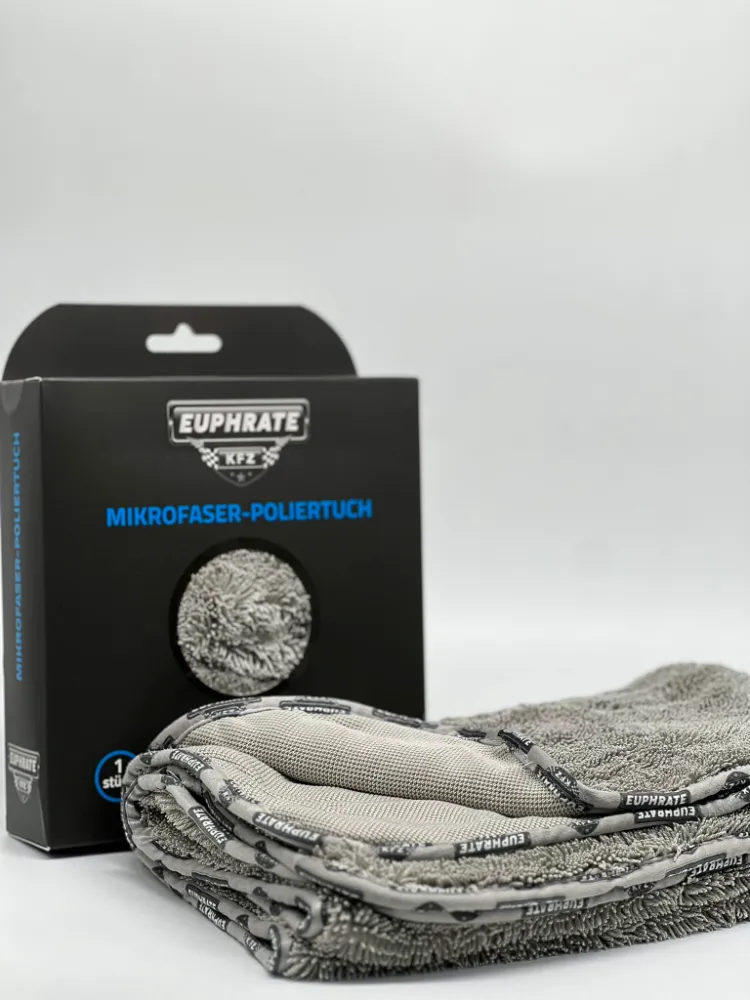 Euphrate Kfz Tank Bezi 750 GSM Çift Taraflı Mikrofiber Oto Kurulama Bezi – 75x55 cm