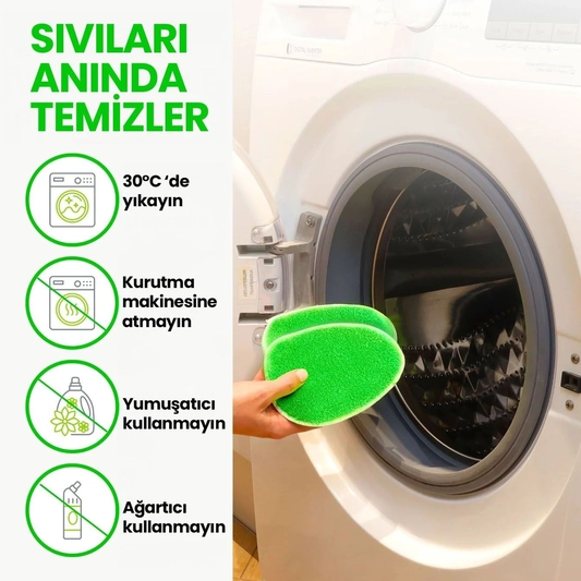 Nest Zest Sprey El Mopu-3'lu Mikrofiber Bezli