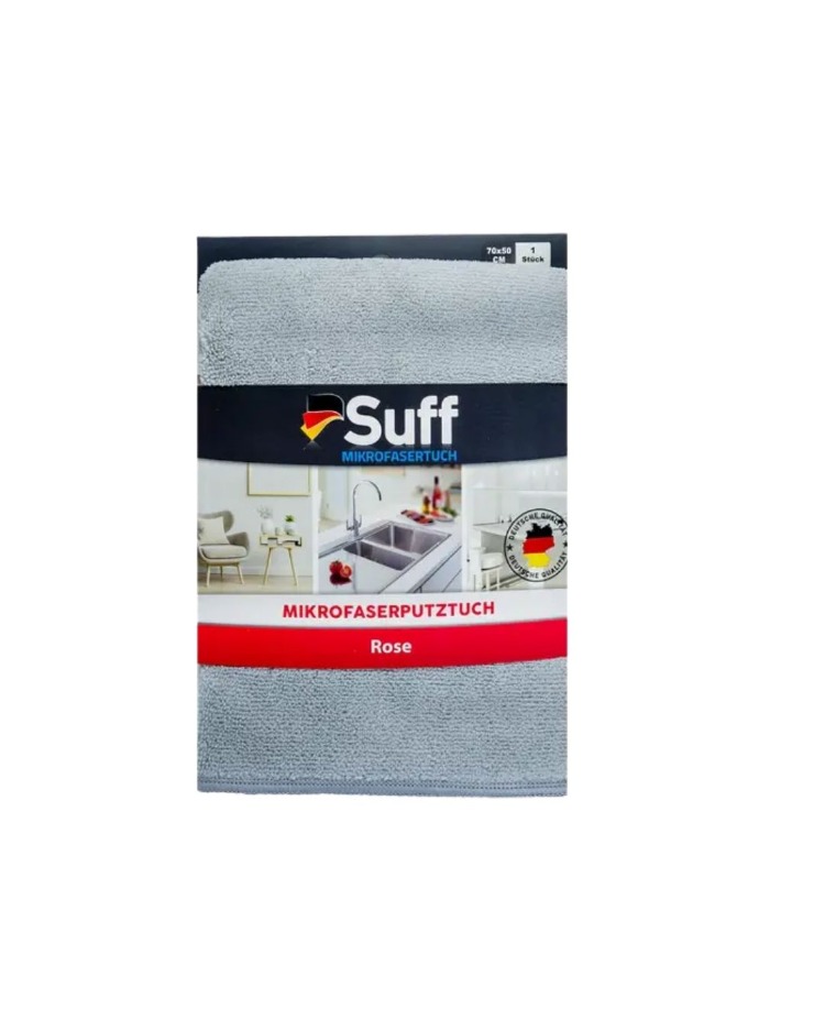 Suff Rose Mikrofiber Genel Temizlik Bezi 70x50