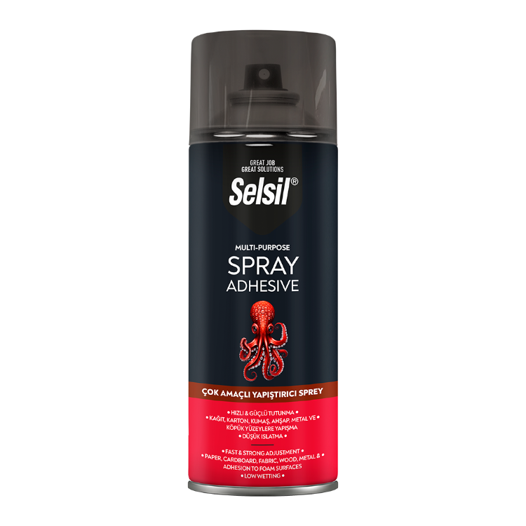 Selsil çok amaçlı yapıştırıcı sprey 400 ml