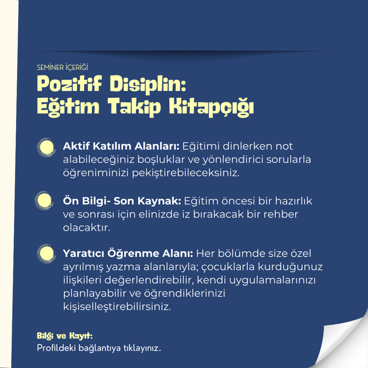 Pozitif Disiplin: Çocuklarda Sağlıklı Sınırlar ve Ko-Regülasyon Yöntemleri | 2-3 Şubat