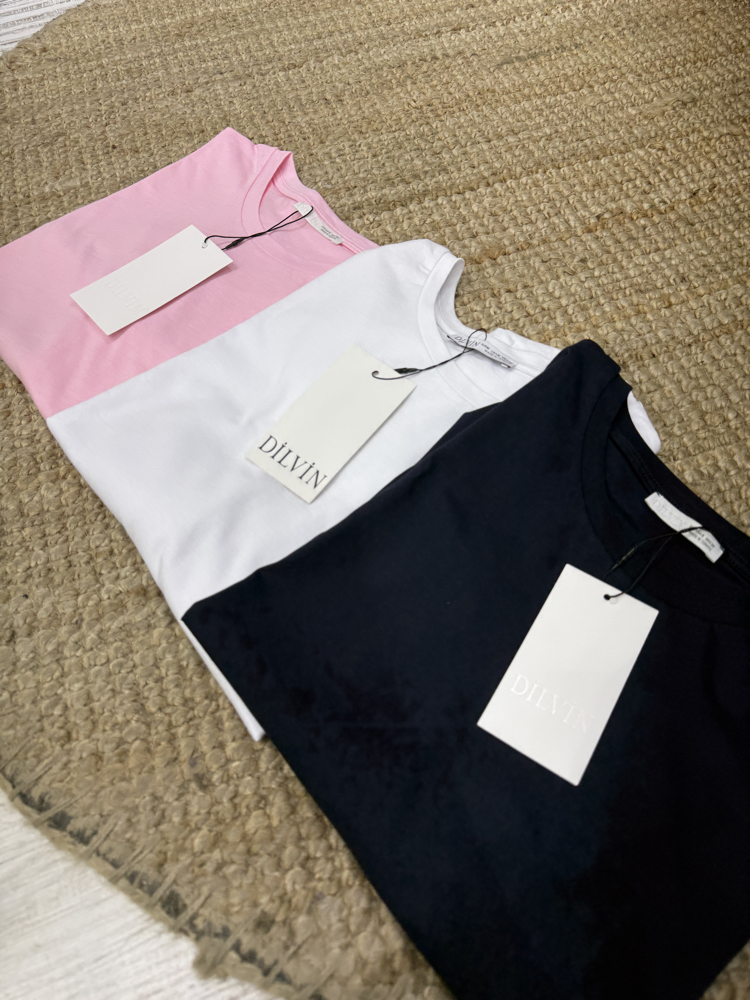 Dilvin basic tshirt
