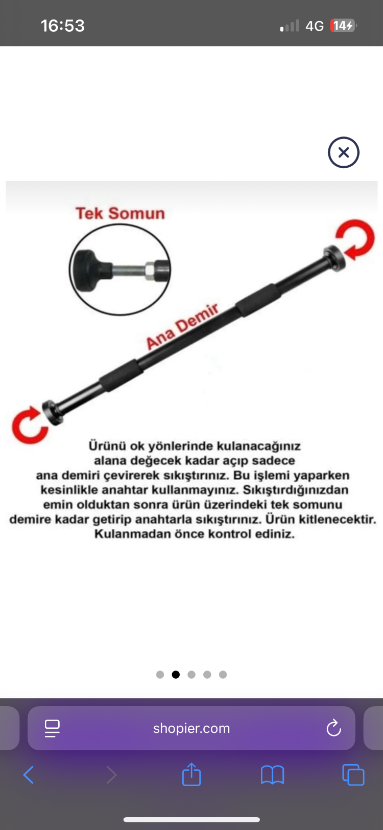 110-130 CM KORİDOR BARFİKSİ