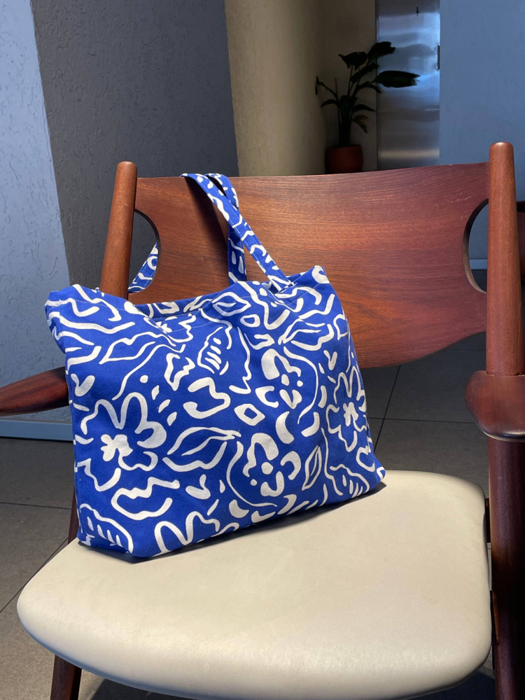 Colored shopper bag 