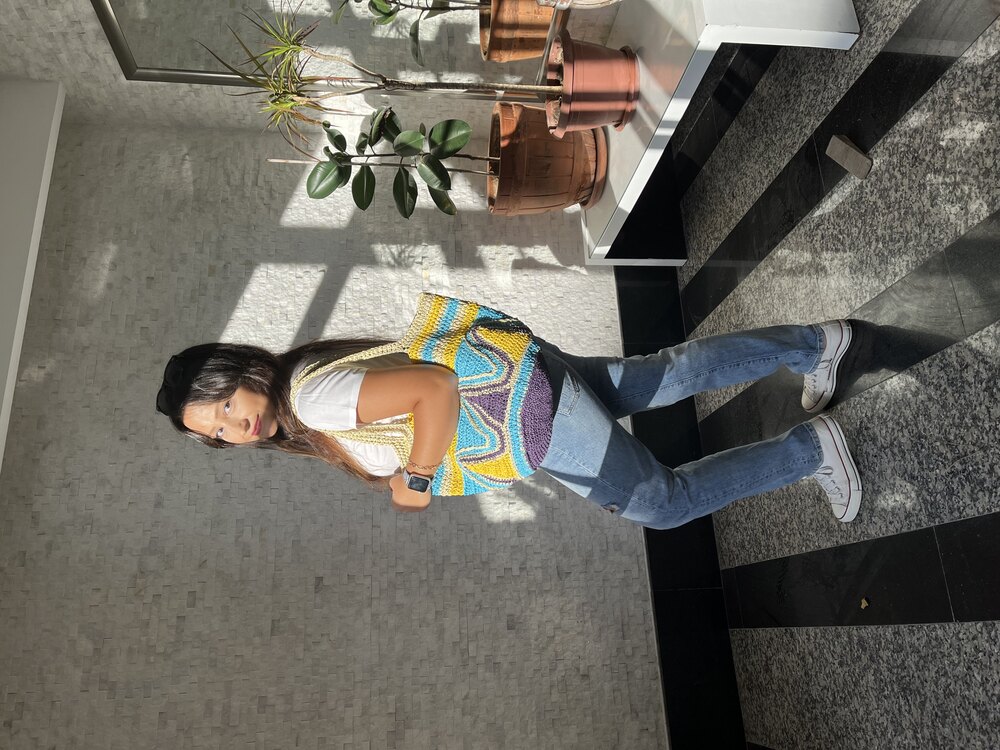 Zara model renkli çanta