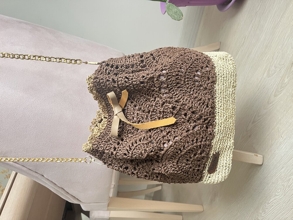 Yelpaze model askılı çanta