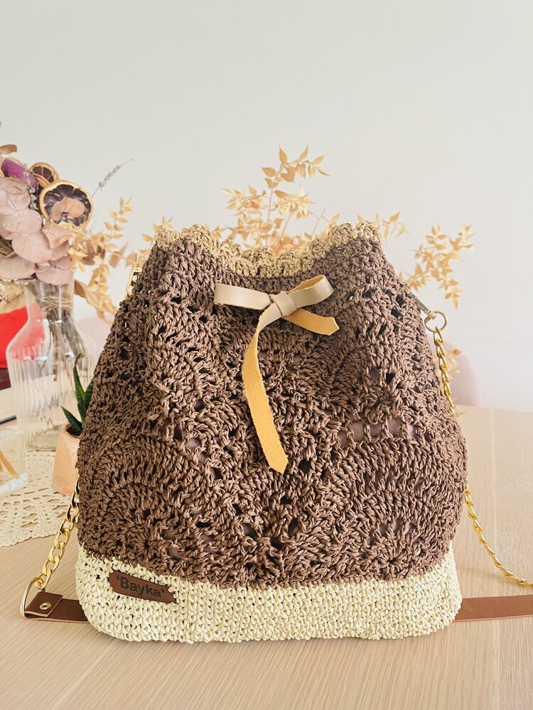 Yelpaze model askılı çanta