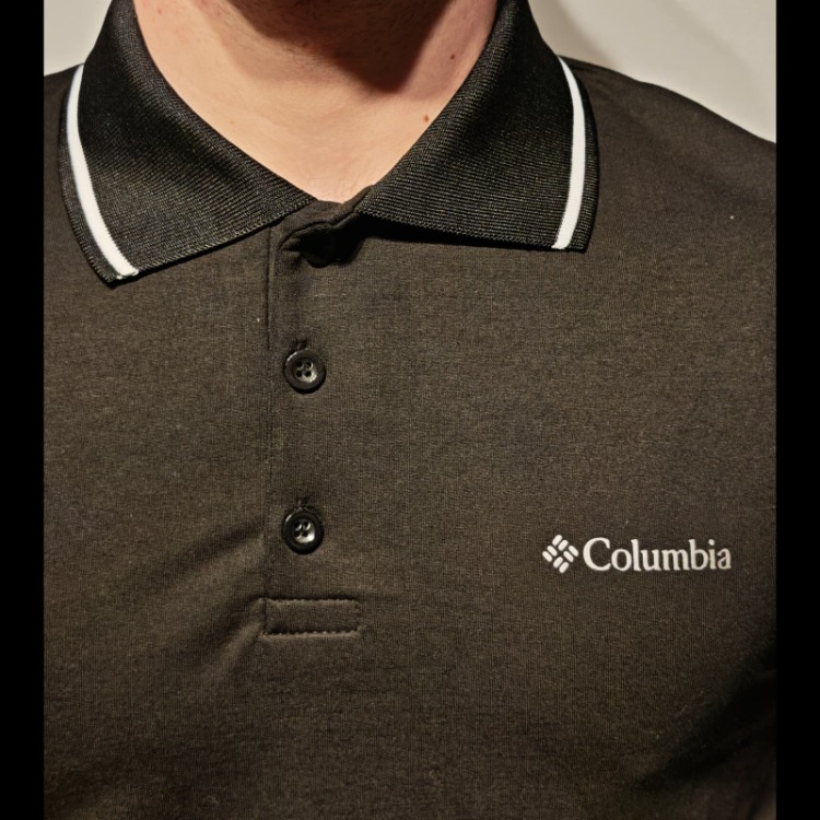 Columbia Polo Yaka Sweatshirt–Siyah