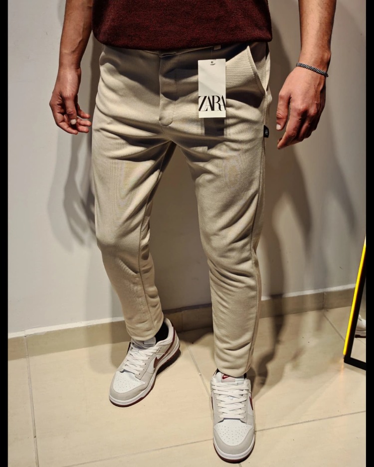Jogger Pantolon-Bej