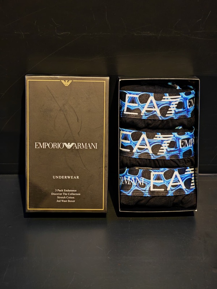 Emporio ArmaniRenkli -Boxer 3'lü