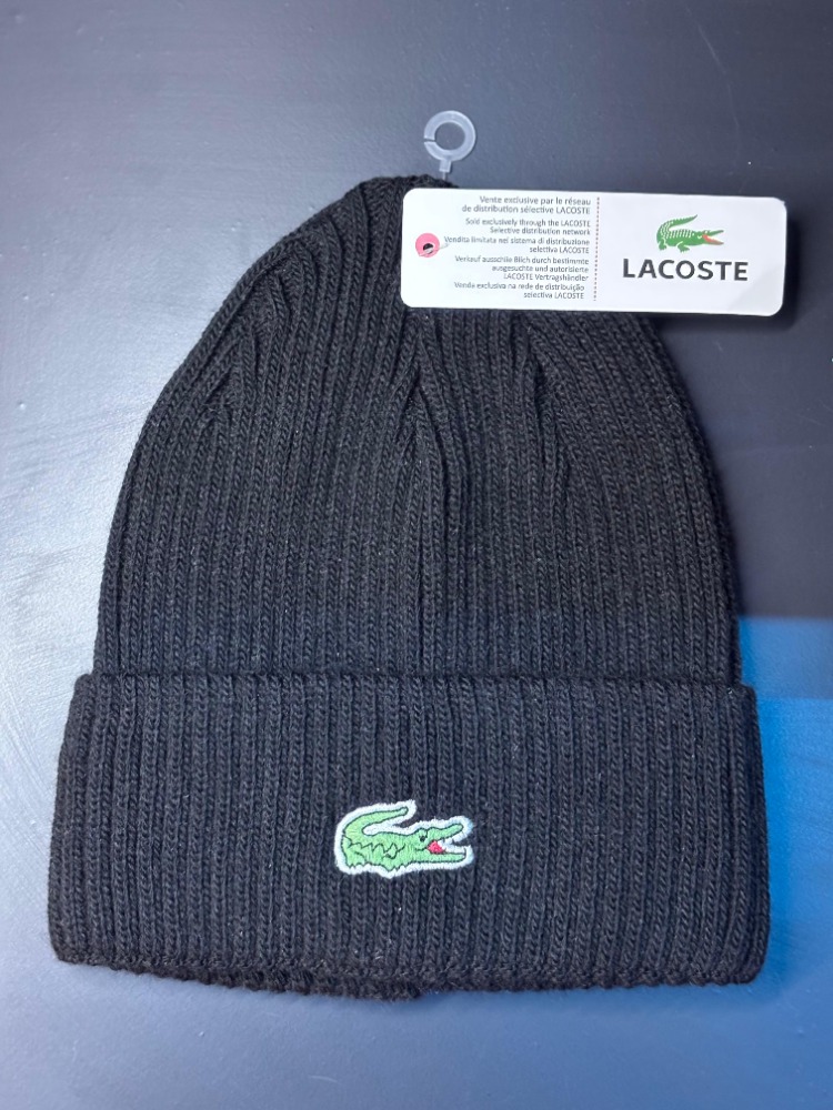 Lacoste Kışlık Bere-Siyah