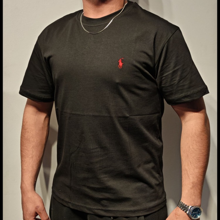 Premium Siyah Polo-Tişört