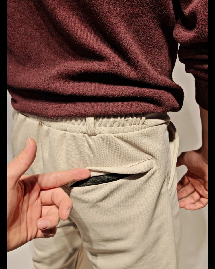 Jogger Pantolon-Bej