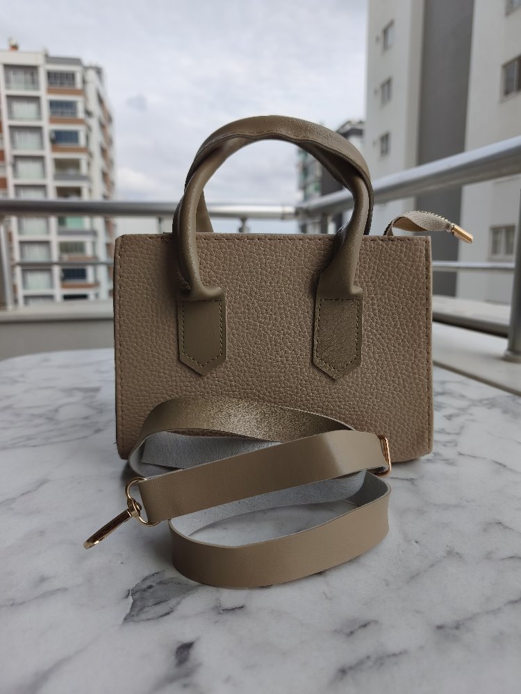 Baget çanta vizon 