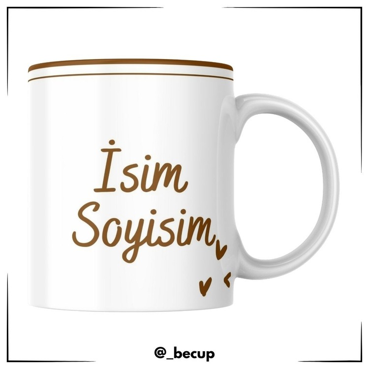 Günün Kahvesi Tasarımlı Kupa Bardak