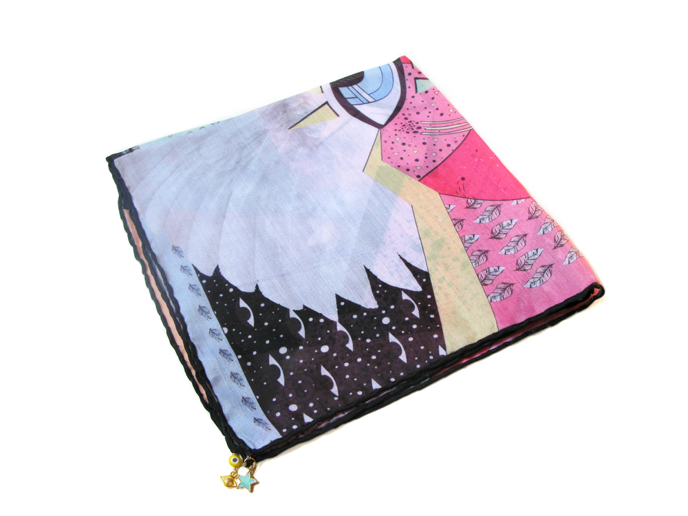 FALLING ANGELS / PINK BANDANA